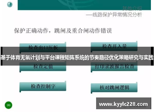 基于体育无氧计划与平台课程矩阵系统的节奏路径优化策略研究与实践